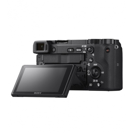 Цифровой фотоаппарат Sony Alpha ILCE-6400 кит 18-135 мм черный - фото 4