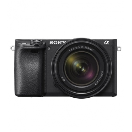 Цифровой фотоаппарат Sony Alpha ILCE-6400 кит 18-135 мм черный - фото 5