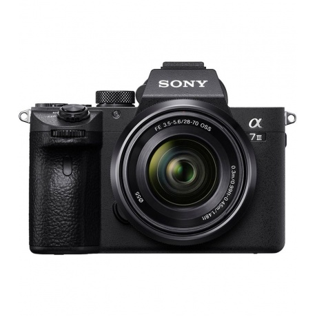 Цифровой фотоаппарат Sony Alpha ILCE-7M3 kit FE 28-70/3.5-5.6 OSS черный - фото 2