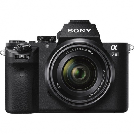 Цифровой фотоаппарат Sony Alpha A7 Mark II kit FE 28-70/3.5-5.6 OSS черный - фото 2