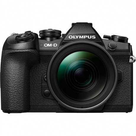 Цифровой фотоаппарат Olympus OM-D E-M1 Mark II Kit ( E-M1 Mark II Body black + EZ-M1240PRO + EZ-M4015 PRO ) - фото 1