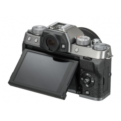 Цифровой фотоаппарат FujiFilm X-T100 Body Dark Silver - фото 3