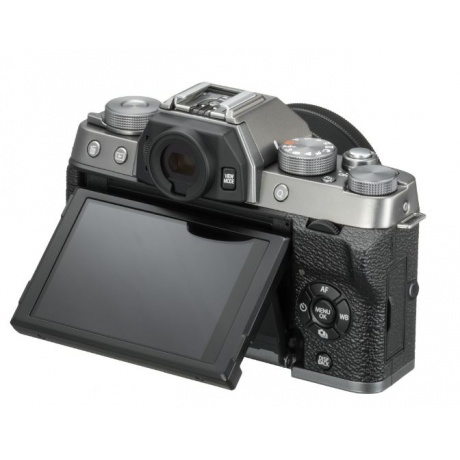 Цифровой фотоаппарат FujiFilm X-T100 kit XC15-45mm OIS PZ Dark Silver - фото 4
