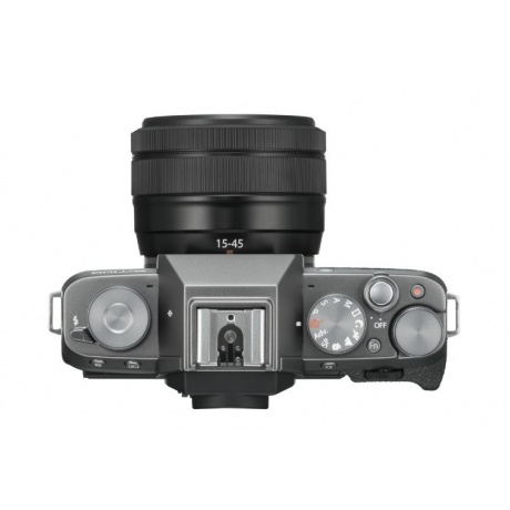 Цифровой фотоаппарат FujiFilm X-T100 kit XC15-45mm OIS PZ Dark Silver - фото 6