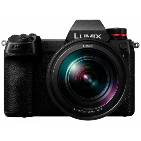 Цифровой фотоаппарат Lumix DC-S1ME-K kit LUMIX S 24-105 мм F4 MACRO O.I.S. черный - фото 5