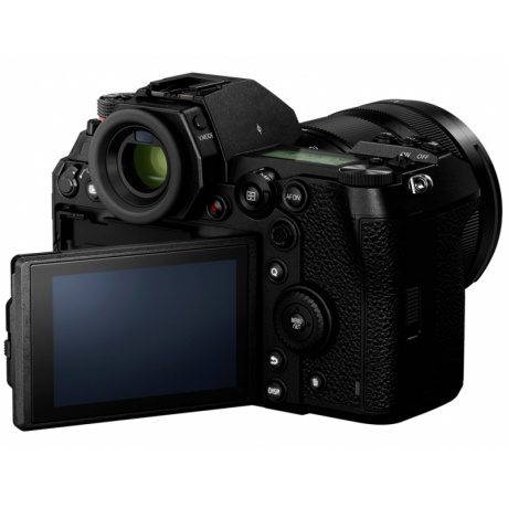 Цифровой фотоаппарат Lumix DC-S1ME-K kit LUMIX S 24-105 мм F4 MACRO O.I.S. черный - фото 6