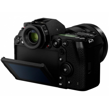 Цифровой фотоаппарат Lumix DC-S1ME-K kit LUMIX S 24-105 мм F4 MACRO O.I.S. черный - фото 7