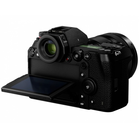 Цифровой фотоаппарат Lumix DC-S1ME-K kit LUMIX S 24-105 мм F4 MACRO O.I.S. черный - фото 8