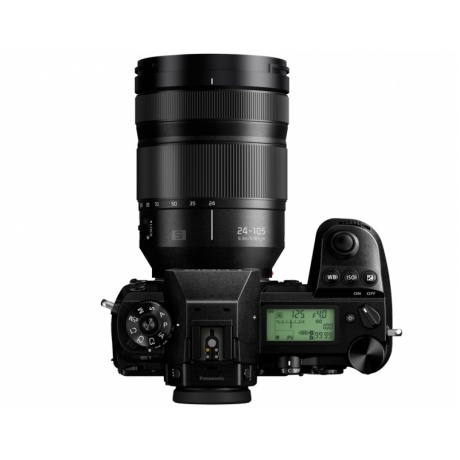 Цифровой фотоаппарат Lumix DC-S1ME-K kit LUMIX S 24-105 мм F4 MACRO O.I.S. черный - фото 9
