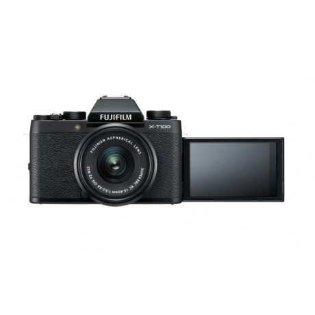 Цифровой фотоаппарат FujiFilm X-T100 Body Black - фото 5