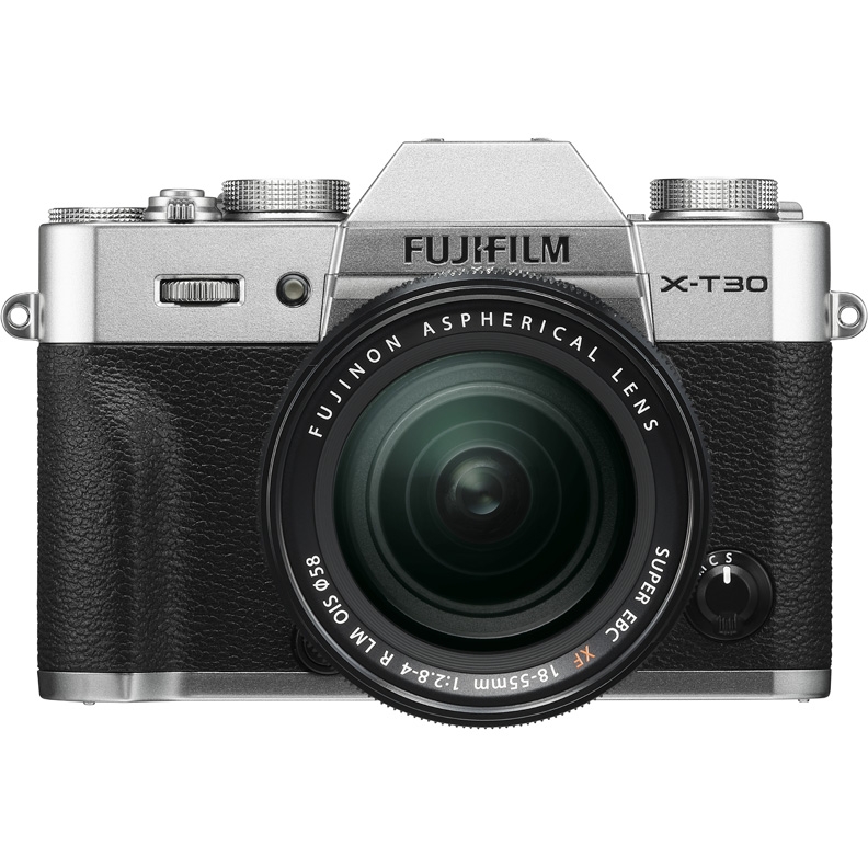 Цифровой фотоаппарат FujiFilm X-T30 Kit XF18-55mm F2.8-4 R LM OIS Silver, цвет серебристый - фото 1