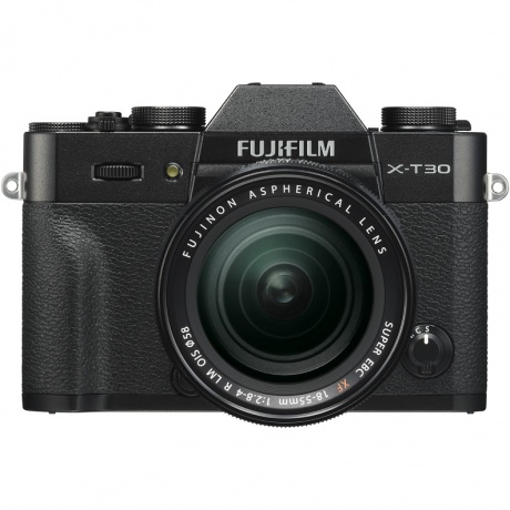 Цифровой фотоаппарат FujiFilm X-T30 Kit XF18-55mm F2.8-4 R LM OIS Black - фото 1
