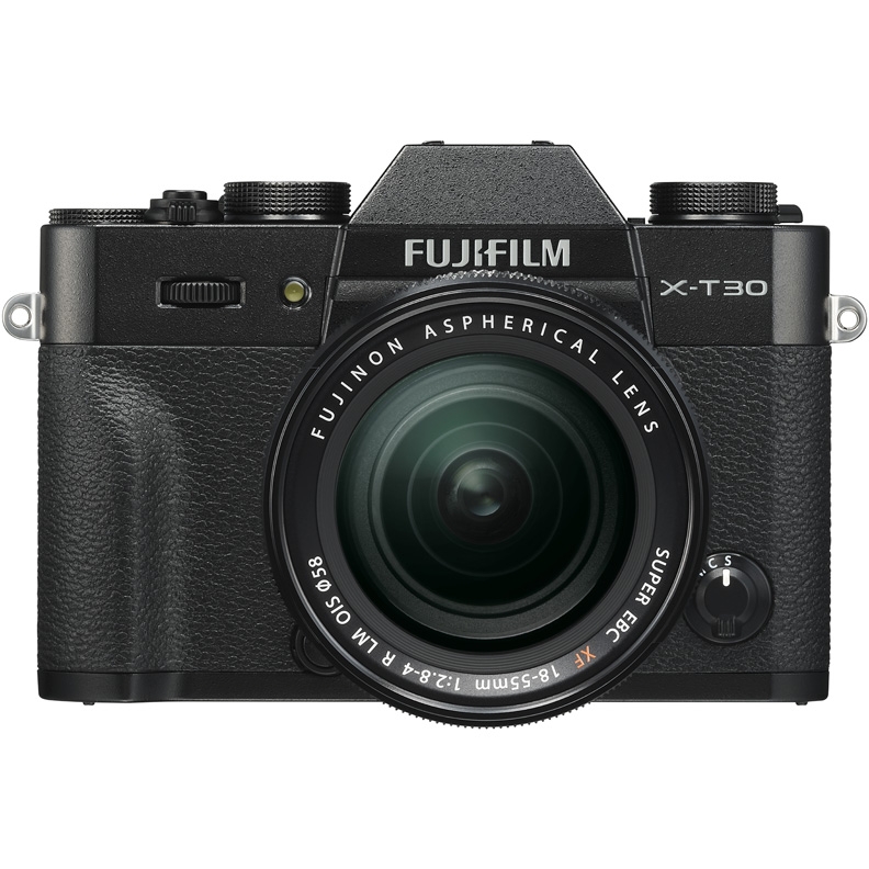 Цифровой фотоаппарат FujiFilm X-T30 Kit XF18-55mm F2.8-4 R LM OIS Black, цвет черный - фото 1