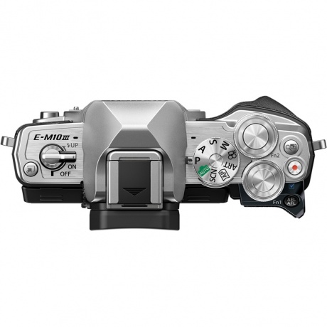Цифровой фотоаппарат Olympus OM-D E-M10 Mark III Body silver - фото 5