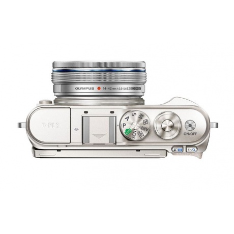 Цифровой фотоаппарат Olympus PEN E-PL9 Kit ( E-PL9 Body white + 14-42mm EZ silver ) - фото 8