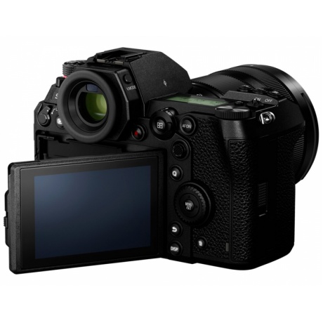 Цифровой фотоаппарат Panasonic Lumix DC-S1RMEE-K kit LUMIX S 24-105 мм F4 MACRO O.I.S. черный - фото 7