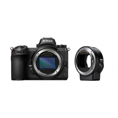 Цифровой фотоаппарат Nikon Z7 body с адаптером FTZ - фото 1