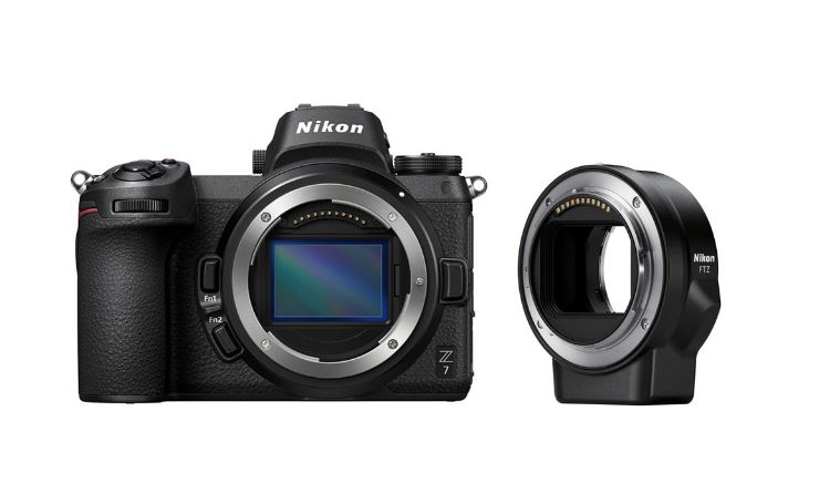 Цифровой фотоаппарат Nikon Z7 body с адаптером FTZ, цвет черный