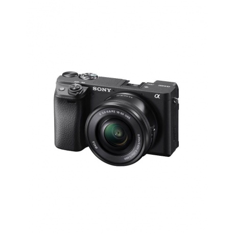 Цифровой фотоаппарат Sony Alpha A6400 кит 16-50мм PZ Black ILCE-6400LB - фото 1