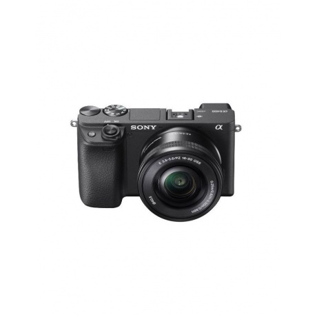 Цифровой фотоаппарат Sony Alpha A6400 кит 16-50мм PZ Black ILCE-6400LB - фото 2
