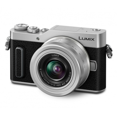 Цифровой фотоаппарат Panasonic Lumix DC-GX880 Kit 12–32 мм/F3.5– 5.6 ASPH. / MEGA O.I.S. (H-FS12032) серебро - фото 1