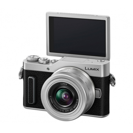 Цифровой фотоаппарат Panasonic Lumix DC-GX880 Kit 12–32 мм/F3.5– 5.6 ASPH. / MEGA O.I.S. (H-FS12032) серебро - фото 2