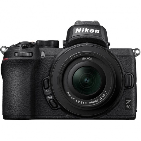 Фотоаппарат Nikon Z50 черный 20.9Mpix 3.2&quot; 4K WiFi NIKKOR Z DX 16-50 f/4.5-6.3 VR - фото 1