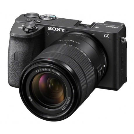 Цифровой фотоаппарат Sony Alpha A6600 кит 18-135 мм черный ILCE-6600MB - фото 4