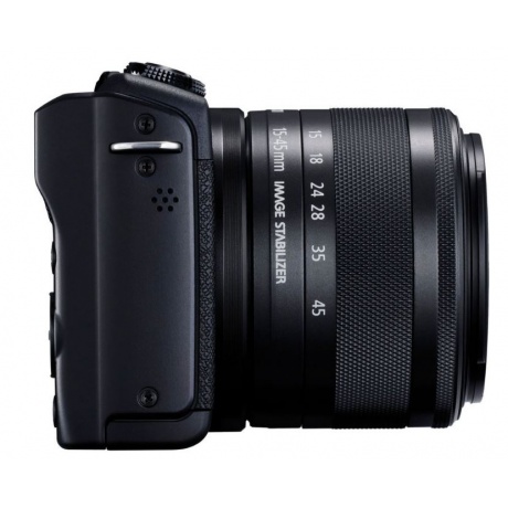 Фотоаппарат Canon EOS M200 kit черный 15-45 IS STM - фото 4