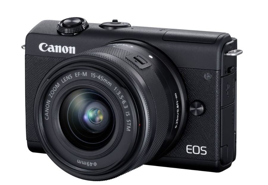 Фотоаппарат Canon EOS M200 kit черный 15-45 IS STM 3699C010 - фото 1
