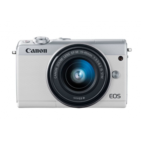 Фотоаппарат Canon EOS M100 kit белый/серебристый 15-45 IS STM - фото 5