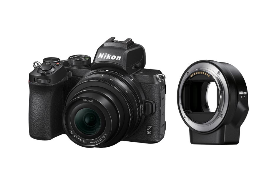 Фотоаппарат Nikon Z50 Body с адаптером FTZ, цвет черный VOA050K003 - фото 1