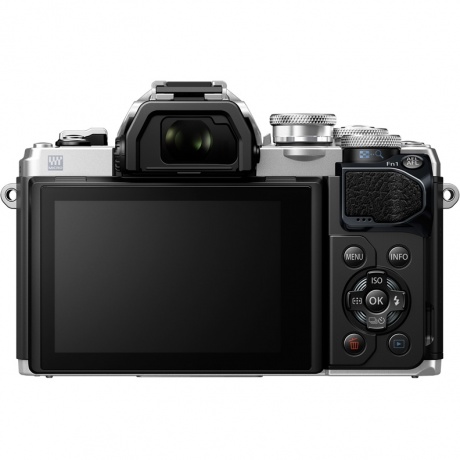 Цифровой фотоаппарат Olympus OM-D E-M10 Mark III Kit ( E-M10 Mark III Body silver + ED 12-200mm F3.5-6.3 black) - фото 3