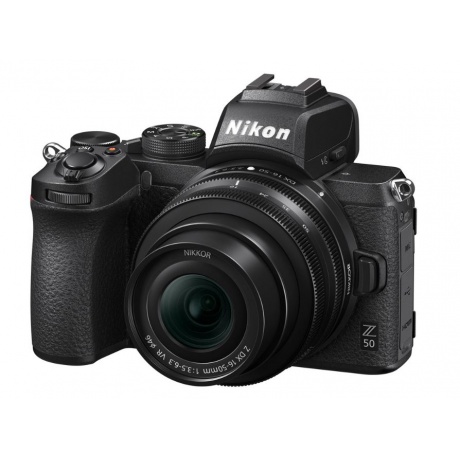 Фотоаппарат Nikon Z50 16-50mm VR + FTZ черный - фото 2