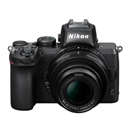 Фотоаппарат Nikon Z50 16-50mm VR + FTZ черный - фото 3