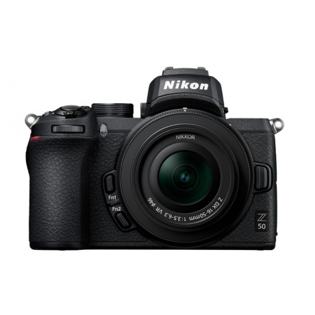 Фотоаппарат Nikon Z50 16-50mm VR + FTZ черный - фото 7