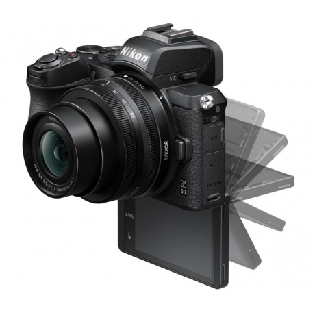 Фотоаппарат Nikon Z50 16-50mm VR + FTZ черный - фото 10