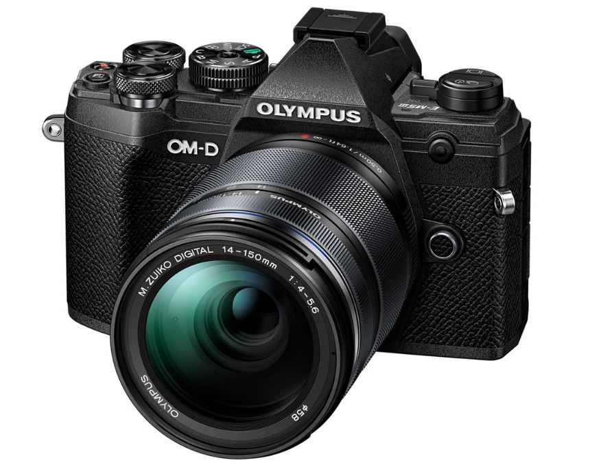 Цифровой фотоаппарат OM-D E-M5 Mark III Kit (E-M5 Mark III Body black + EZ-M1415 II  black ) - фото 1