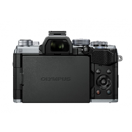 Цифровой фотоаппарат OM-D E-M5 Mark III Kit (E-M5 Mark III Body silver + ED 12-200 mm F1:3.5-6.3 black ) - фото 3
