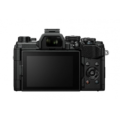 Цифровой фотоаппарат OM-D E-M5 Mark III Kit (E-M5 Mark III Body black + EZ-M1442EZ  black ) - фото 3