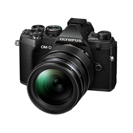 Цифровой фотоаппарат OM-D E-M5 Mark III Kit (E-M5 Mark III Body black + EZ-M1240 black ) - фото 1