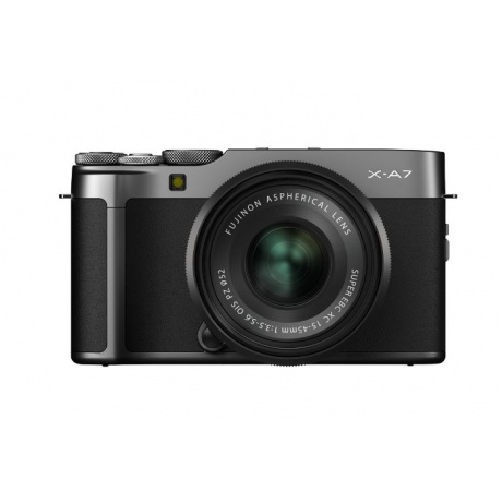 Цифровой фотоаппарат FujiFilm X-A7 kit 15-45mm Dark Silver - фото 3