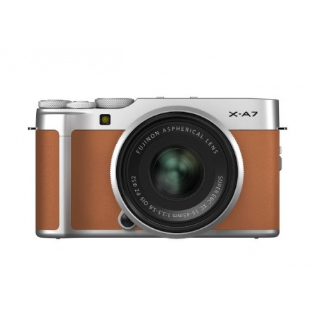 Цифровой фотоаппарат FujiFilm X-A7 kit 15-45mm Brown - фото 3