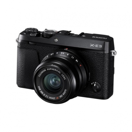 Цифровой фотоаппарат FujiFilm X-E3 kit 23mm 2.0 Black - фото 1