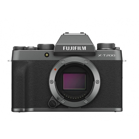Цифровой фотоаппарат FujiFilm X-T200 kit XC15-45mm OIS PZ Dark Silver - фото 3