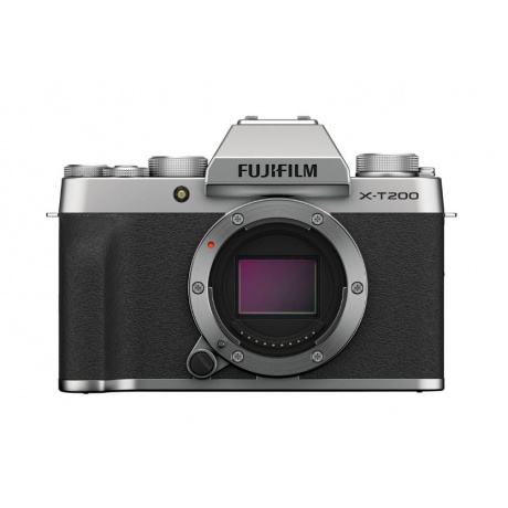 Цифровой фотоаппарат FujiFilm X-T200 kit XC15-45mm OIS PZ Silver - фото 3