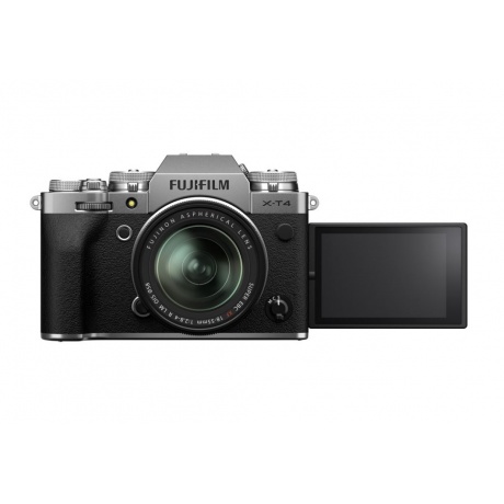 Цифровой фотоаппарат FujiFilm X-T4 Body Silver - фото 8