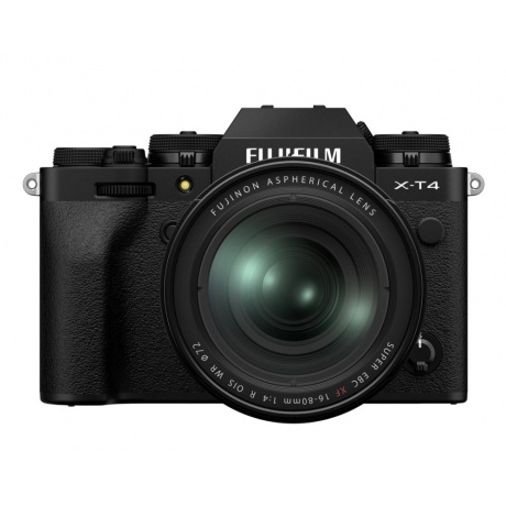 Цифровой фотоаппарат FujiFilm X-T4 Kit XF16-80mm F4 R OIS WR Black - фото 3