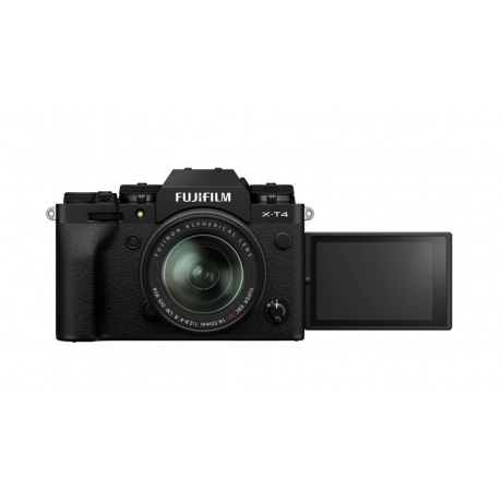 Цифровой фотоаппарат FujiFilm X-T4 Kit XF18-55mm F2.8-4 R LM OIS Black - фото 3