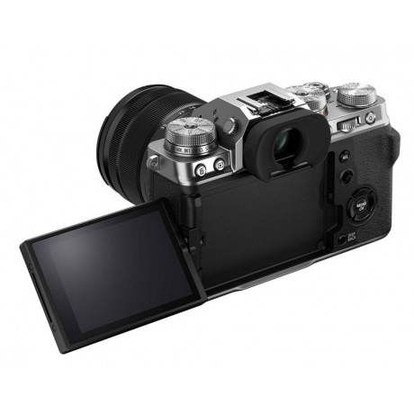 Цифровой фотоаппарат FujiFilm X-T4 Kit XF18-55mm F2.8-4 R LM OIS Silver - фото 6